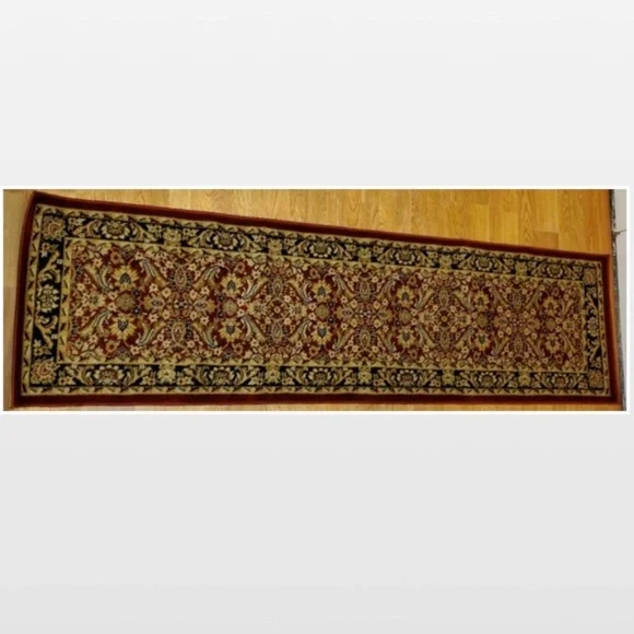 1.87’X6.91’ Red Turkish Runner Rug